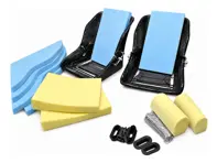 RSR Seat Shell and Foam Kit, for 5-Point Belts. Porsche 911 / 964 / 914 1965–94